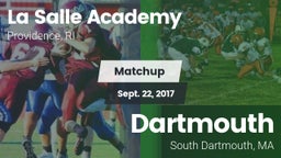 Matchup: LaSalle Academy vs. Dartmouth  2017