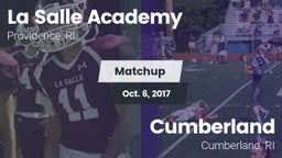 Matchup: LaSalle Academy vs. Cumberland  2017