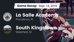 Recap: La Salle Academy vs. South Kingstown  2018
