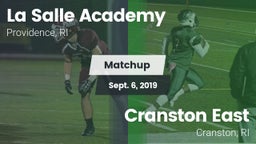 Matchup: LaSalle Academy vs. Cranston East  2019