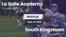 Matchup: LaSalle Academy vs. South Kingstown  2019