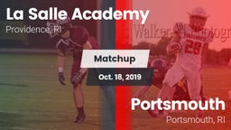 Matchup: LaSalle Academy vs. Portsmouth  2019