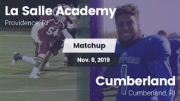 Matchup: LaSalle Academy vs. Cumberland  2019