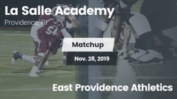 Matchup: LaSalle Academy vs. East Providence  Athletics 2019