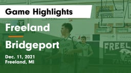 Freeland  vs Bridgeport  Game Highlights - Dec. 11, 2021