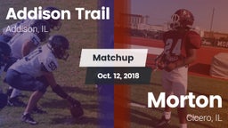 Matchup: Addison Trail High vs. Morton  2018