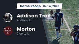 Recap: Addison Trail  vs. Morton  2023