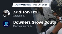 Recap: Addison Trail  vs. Downers Grove South  2023