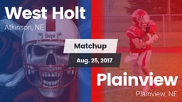 Matchup: West Holt High vs. Plainview  2017