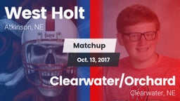 Matchup: West Holt High vs. Clearwater/Orchard  2017