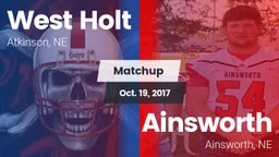 Matchup: West Holt High vs. Ainsworth  2017