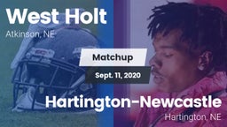Matchup: West Holt High vs. Hartington-Newcastle  2020