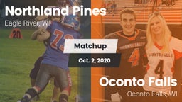 Matchup: Northland Pines vs. Oconto Falls  2020
