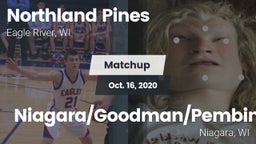 Matchup: Northland Pines vs. Niagara/Goodman/Pembine  2020