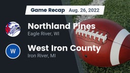 Recap: Northland Pines  vs. West Iron County  2022