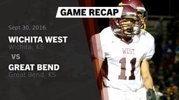 Recap: Wichita West  vs. Great Bend  2016