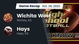 Recap: Wichita West  vs. Hays  2022