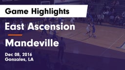 East Ascension  vs Mandeville  Game Highlights - Dec 08, 2016