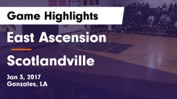 East Ascension  vs Scotlandville  Game Highlights - Jan 3, 2017