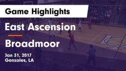 East Ascension  vs Broadmoor  Game Highlights - Jan 31, 2017