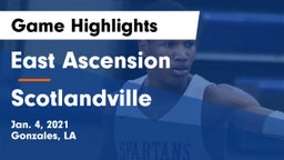East Ascension  vs Scotlandville  Game Highlights - Jan. 4, 2021