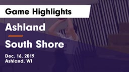 Ashland  vs South Shore  Game Highlights - Dec. 16, 2019