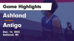 Ashland  vs Antigo  Game Highlights - Dec. 12, 2023