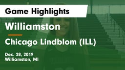 Williamston  vs Chicago Lindblom (ILL) Game Highlights - Dec. 28, 2019