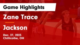 Zane Trace  vs Jackson  Game Highlights - Dec. 27, 2023