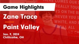 Zane Trace  vs Paint Valley  Game Highlights - Jan. 9, 2024