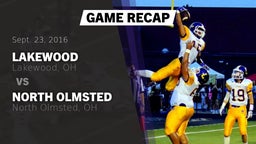 Recap: Lakewood  vs. North Olmsted  2016