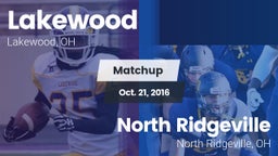 Matchup: Lakewood  vs. North Ridgeville  2016