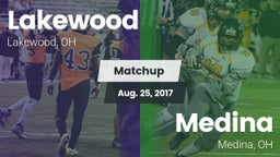 Matchup: Lakewood  vs. Medina  2017