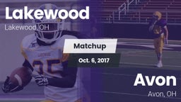 Matchup: Lakewood vs. Avon  2017