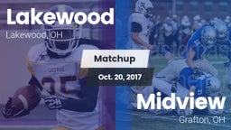 Matchup: Lakewood vs. Midview  2017