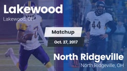 Matchup: Lakewood vs. North Ridgeville  2017