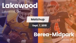 Matchup: Lakewood vs. Berea-Midpark  2018