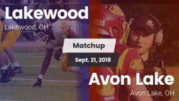 Matchup: Lakewood vs. Avon Lake  2018