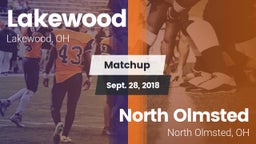 Matchup: Lakewood vs. North Olmsted  2018