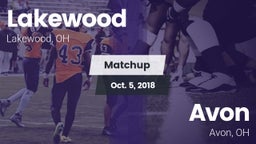 Matchup: Lakewood vs. Avon  2018