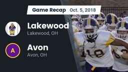 Recap: Lakewood  vs. Avon  2018
