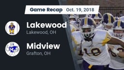 Recap: Lakewood  vs. Midview  2018