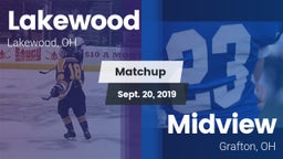 Matchup: Lakewood vs. Midview  2019