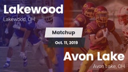 Matchup: Lakewood vs. Avon Lake  2019