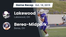 Recap: Lakewood  vs. Berea-Midpark  2019