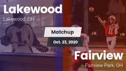 Matchup: Lakewood vs. Fairview  2020