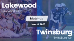 Matchup: Lakewood vs. Twinsburg  2020