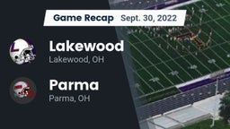 Recap: Lakewood  vs. Parma  2022