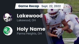 Recap: Lakewood  vs. Holy Name  2022
