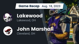 Recap: Lakewood  vs. John Marshall  2023